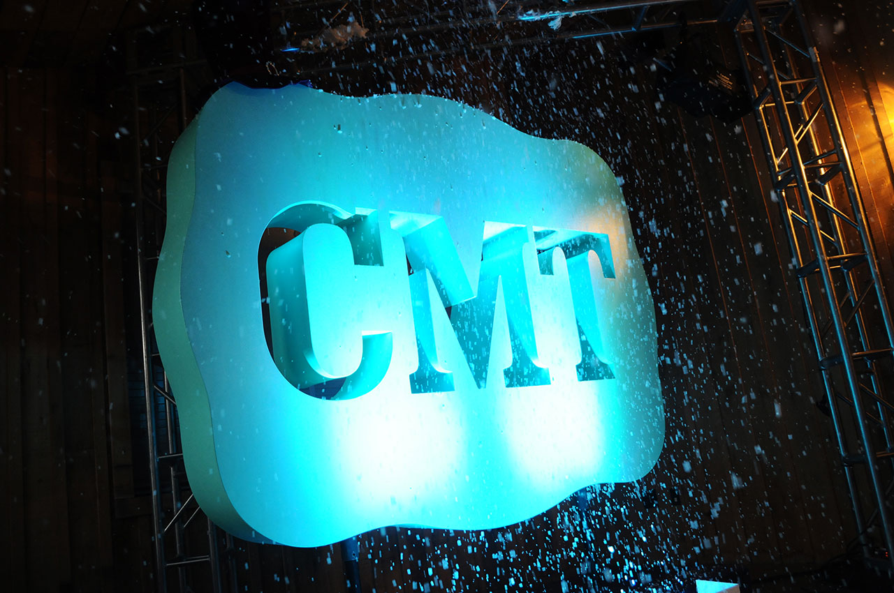 CMT logo Mingle and Jingle Christmas Party